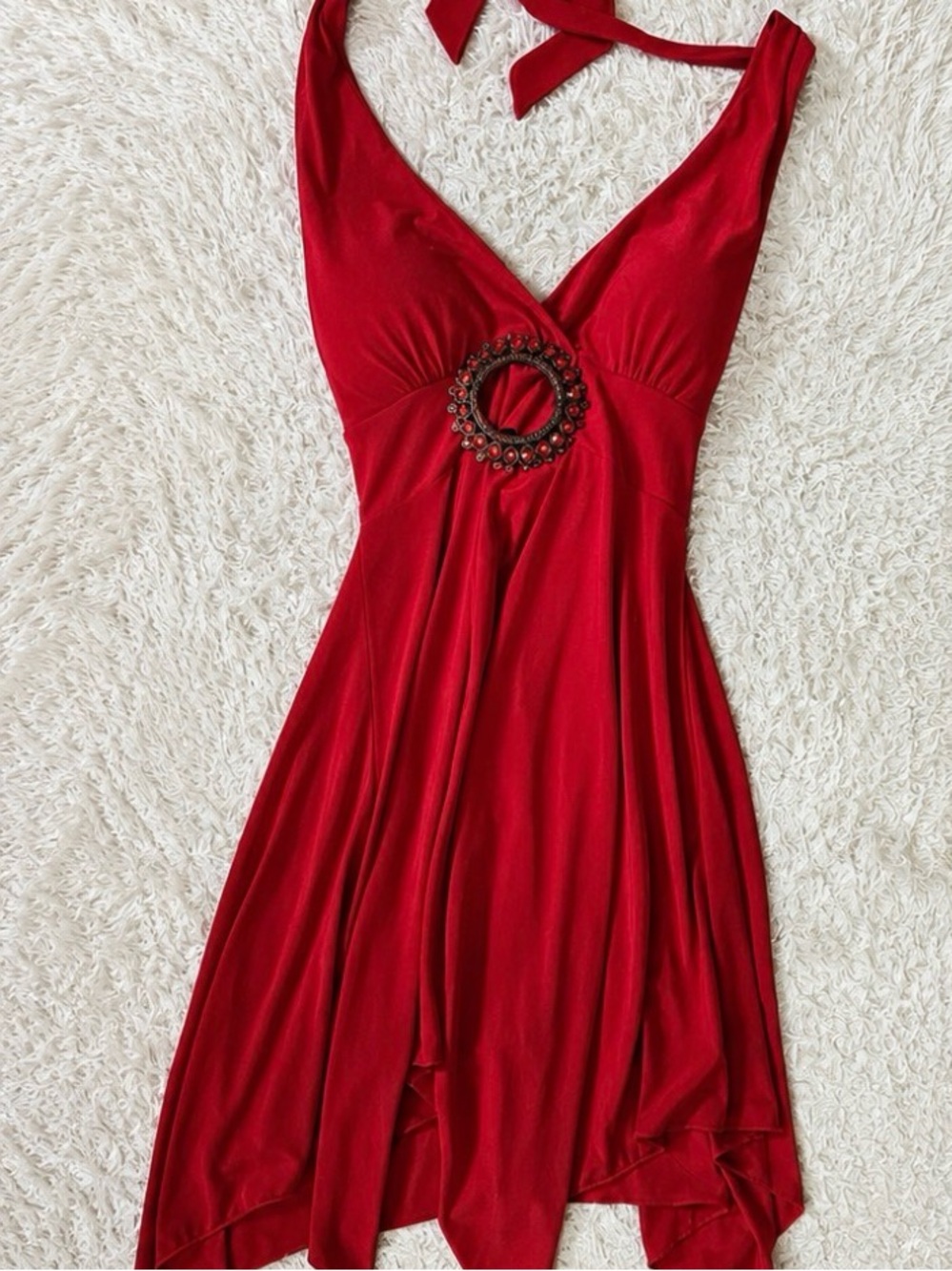Vintage rare asymmetrical statement dress
